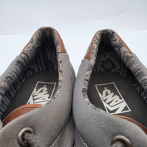 Vans Era 59 Mens 9.5 Gray Brown Shoes Low Top Casual Skateboarding Walking main image 10